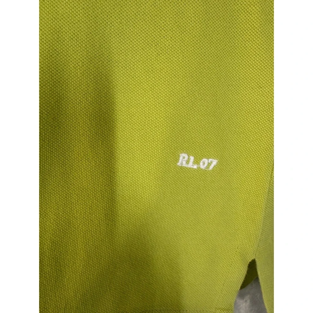 Vintage Y2k 2007 Polo Ralph‎ Lauren Lime Green Shirt S Preppy Casual Pony